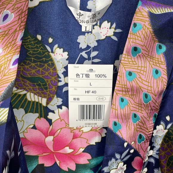 Zhong Sang Kimono Style Robe with belt Women's Medium - Picture 3 of 7